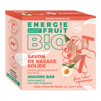 Energie Fruit Savon de rasage 'White Peach & Organic Rice Water' - 60 g