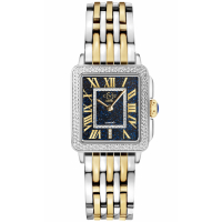 Gevril GV2 Padova Women's Blue Dial Two Tone Yellow Gold Watch