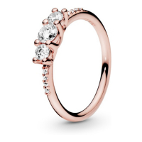 Pandora Women's 'Clear Three Stone' Ring