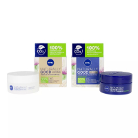 Nivea 'Naturally Good Routine' Anti-Aging-Creme - 2 Stücke