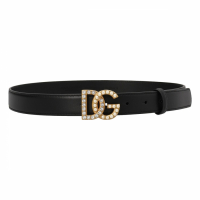Dolce & Gabbana Women's 'Logo Buckle' Belt