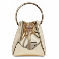 Jimmy Choo Women's 'Bon Bon Metallic' Bucket Bag