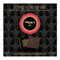 Maxim's Étui 8 carrés de chocolat noir