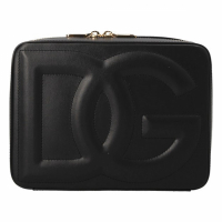 Dolce&Gabbana Women's 'Embossed-Logo' Crossbody Bag