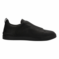 Zegna Slip-on Sneakers 'Triple-Stitch' pour Hommes