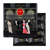 Maxim's Coffret métal 16 crêpes dentelle chocolat noir