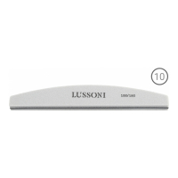 Lussoni 'Bridge Grid 100/180' Nail File - 10 Pieces