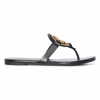 Tory Burch 'Miller À Plaque Logo' String Sandalen für Damen