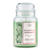 Purple River 'Eucalyptus & Lemongrass' Scented Candle - 623 g