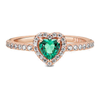 Pandora Women's 'Sparkling Elevated Heart' Ring