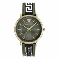 Versace Men's 'V-Circle 3 Hands' Watch