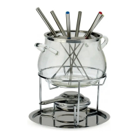 Aulica Fondue Set For 4 Persons