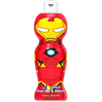 Air-Val International Gel douche et Shampoing 'Iron Man' - 400 ml