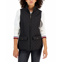 Tommy Hilfiger Quilted Zip Front Vest für Damen