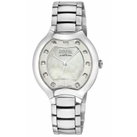 Gevril Women's Lugano Swiss Diamond Watch, White Mop Dial,316L Stainless Steel Case, 316L Stainless Steel Bracelet Watch