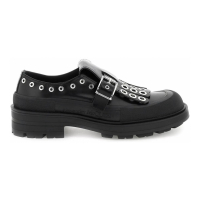 Alexander McQueen Men's 'Buckle Fastening' Monk Shoes