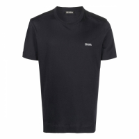 Zegna T-shirt 'Logo' pour Hommes