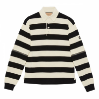 Gucci Men's 'Detachable Sleeve' Long-Sleeve Polo Shirt