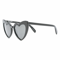 Saint Laurent Lunettes de soleil 'Heart' pour Femmes