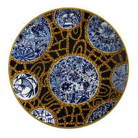 Maxwell & Williams Toile Batik - Assiette 20 Cm - Greg Irvine