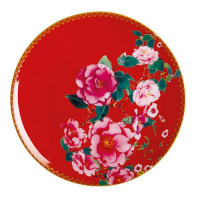 Maxwell & Williams Route De La Soie - Assiette 19,5Cm - Coloris Rouge