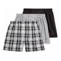 Polo Ralph Lauren Men's Classic Woven Cotton Boxers - 3 Pieces