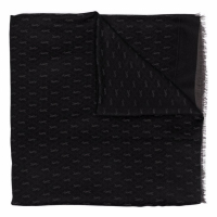 Saint Laurent Men's 'Monogram' Wool Scarf