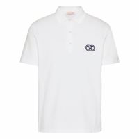 Valentino Men's 'VLogo Signature-Patch' Polo Shirt