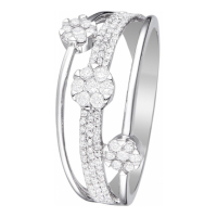 Diamond & Co Women's '3 Fleurs' Ring