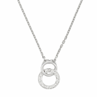 Comptoir du Diamant Women's 'Etreinte' Pendant with chain