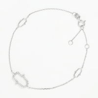 Comptoir du Diamant Bracelet 'Triple Rond' pour Femmes