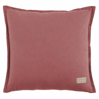 Biancoperla Cloe Red Cotton Cushion