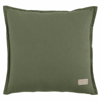 Biancoperla Cloe Green Cotton Cushion