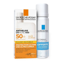 La Roche-Posay Anthelios UVMune 400 Fluide Invisible SPF50+, 50 ml + Thermal Water 50ml