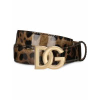 Dolce&Gabbana Women's 'Logo-Buckle' Belt