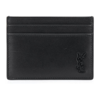 Saint Laurent Porte-carte 'Logo' pour Hommes