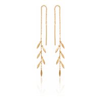 Irotsuki Women's 'Leafs Drop' Earrings