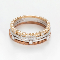 Diamanta Women's 'Harmonie' Ring Set