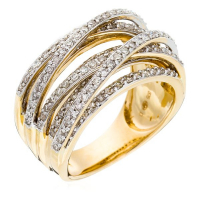 Diamanta Women's 'New Entrelacs Candides' Ring