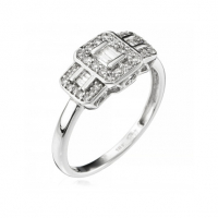 Diamanta Women's 'Les Princesses' Ring