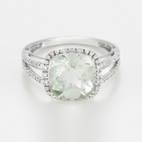 Diamanta Women's 'Divine Améthyste' Ring