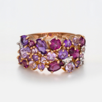 Diamanta Women's 'Cotton Candy' Ring