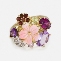 Diamanta Women's 'Jardin Anglais' Ring