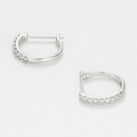 Diamanta Women's 'Créoles Pétillantes' Earrings