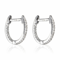 Diamanta Women's 'Perfect Créoles' Earrings