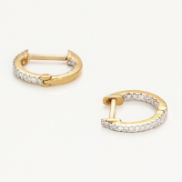 Diamanta Women's 'Perfect Créoles' Earrings