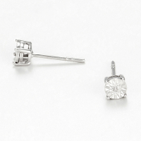Diamanta Women's 'Puce Grande Illusion' Earrings