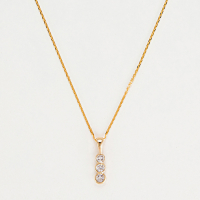 Diamanta Women's 'Mini Trilogy' Necklace