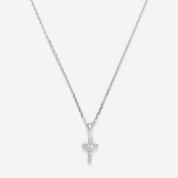 Diamanta Women's 'Mini Croix' Necklace