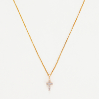 Diamanta 'Mini Croix' Halskette für Damen